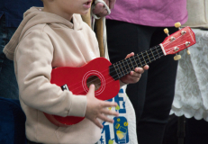 Young musician